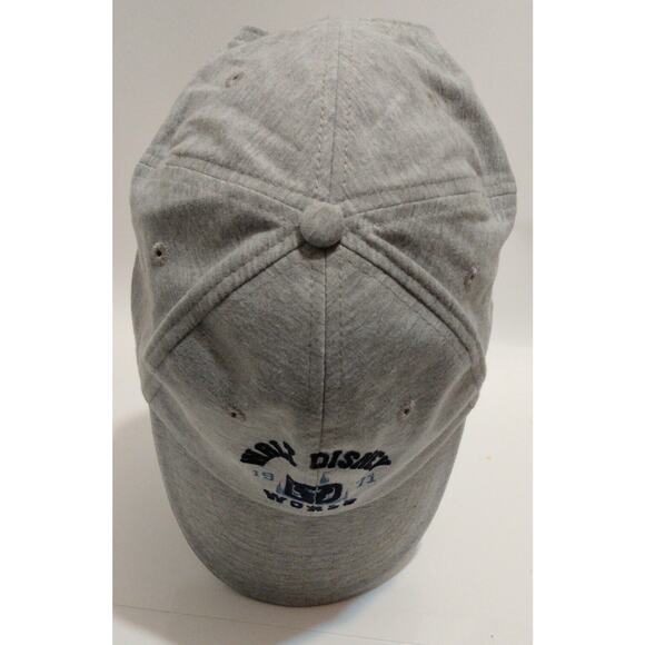 Walt Disney World 1971 Disney Parks Authentic Adult Adjustable Hat Cap Gray Blue - Picture 5 of 10